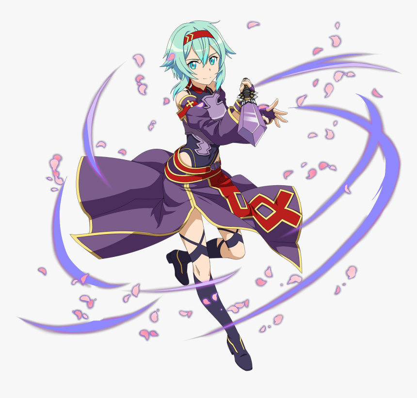 Sword Art Online Sinon Transparent, HD Png Download