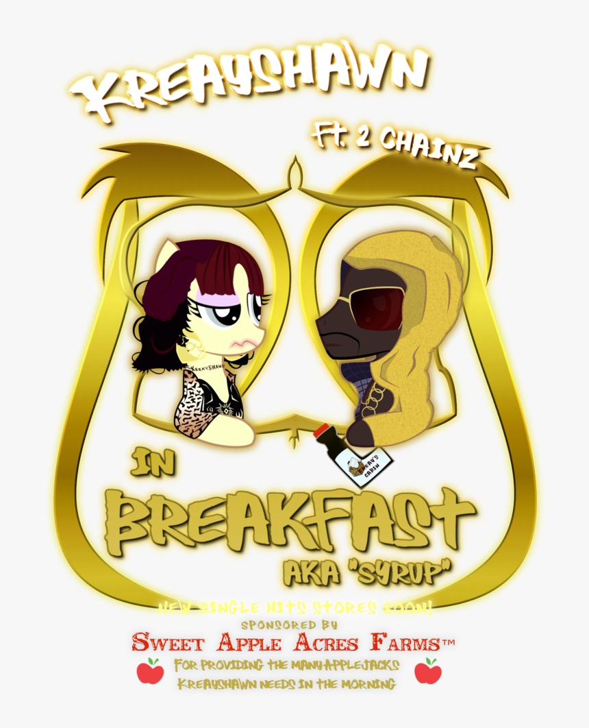 2chainz, Breakfast, Kreayshawn, Ponified, Rap, Safe - Cartoon, HD Png Download