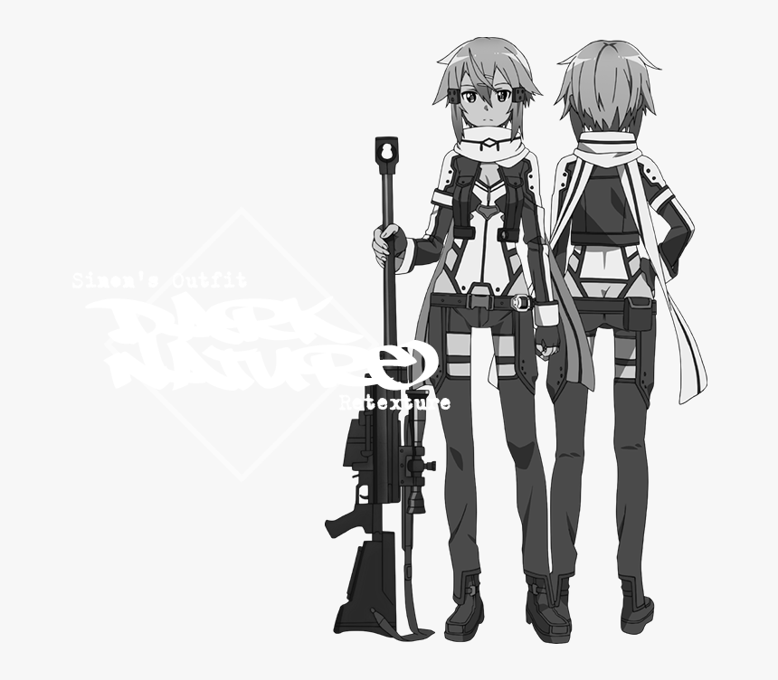 Sword Art Online Gun Gale Sinon, HD Png Download