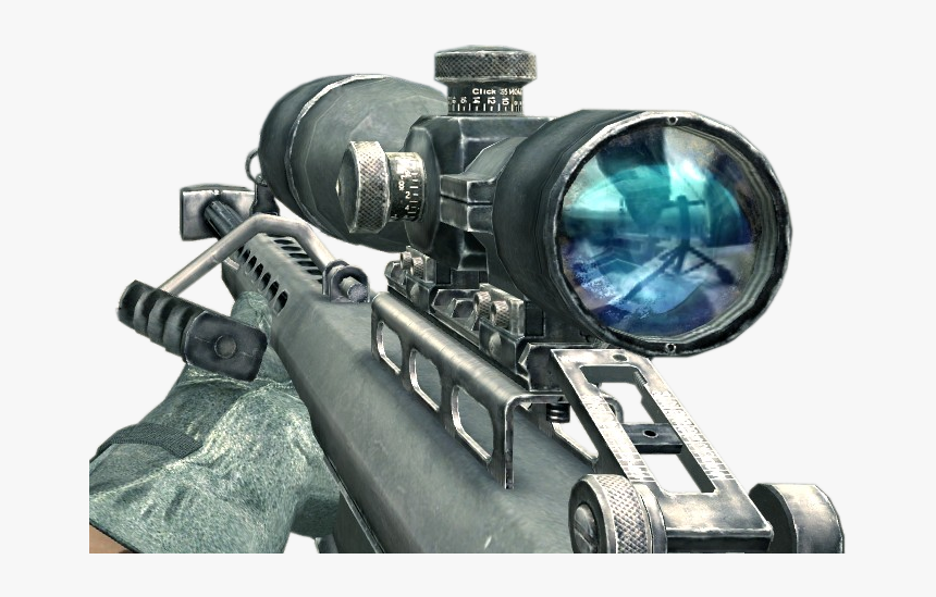 Barrett Cal Of Wiki Fandom Powered By - Barrett 50 Cal Call Of Duty, HD Png Download