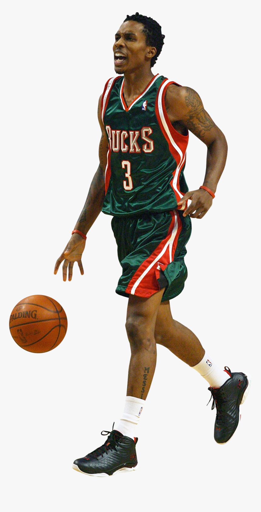 Transparent Shaquille O Neal Lakers Png - Brandon Jennings Bucks Png, Png Download