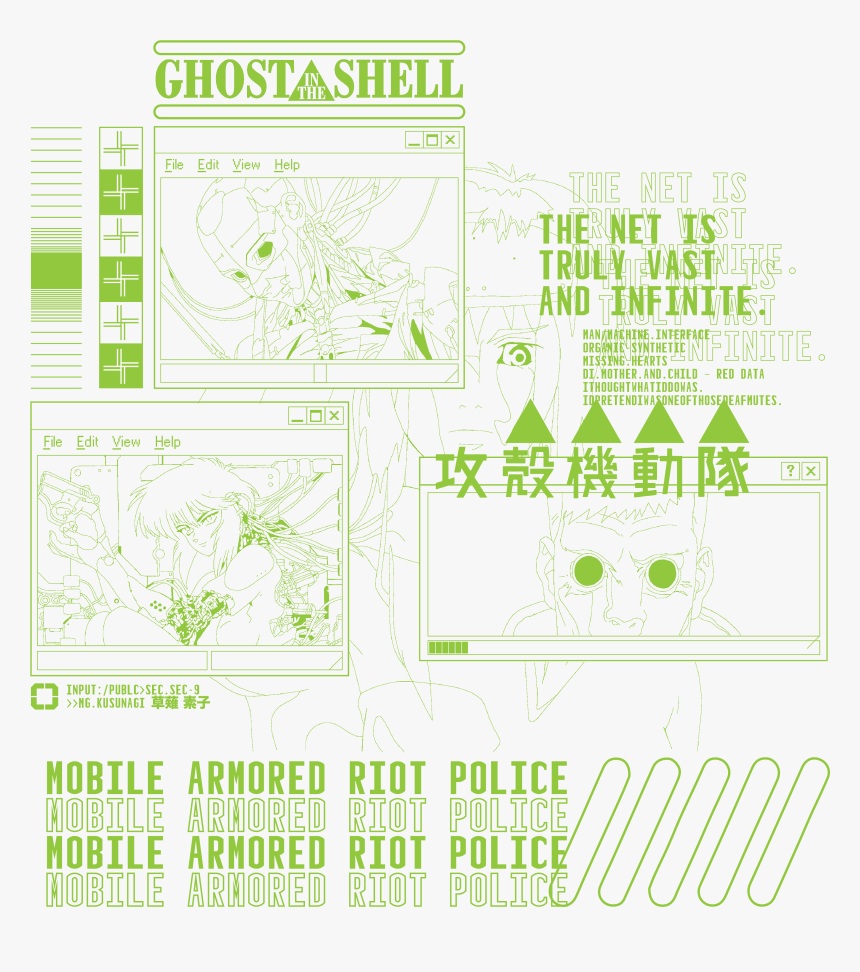 Ghost In The Shell, HD Png Download