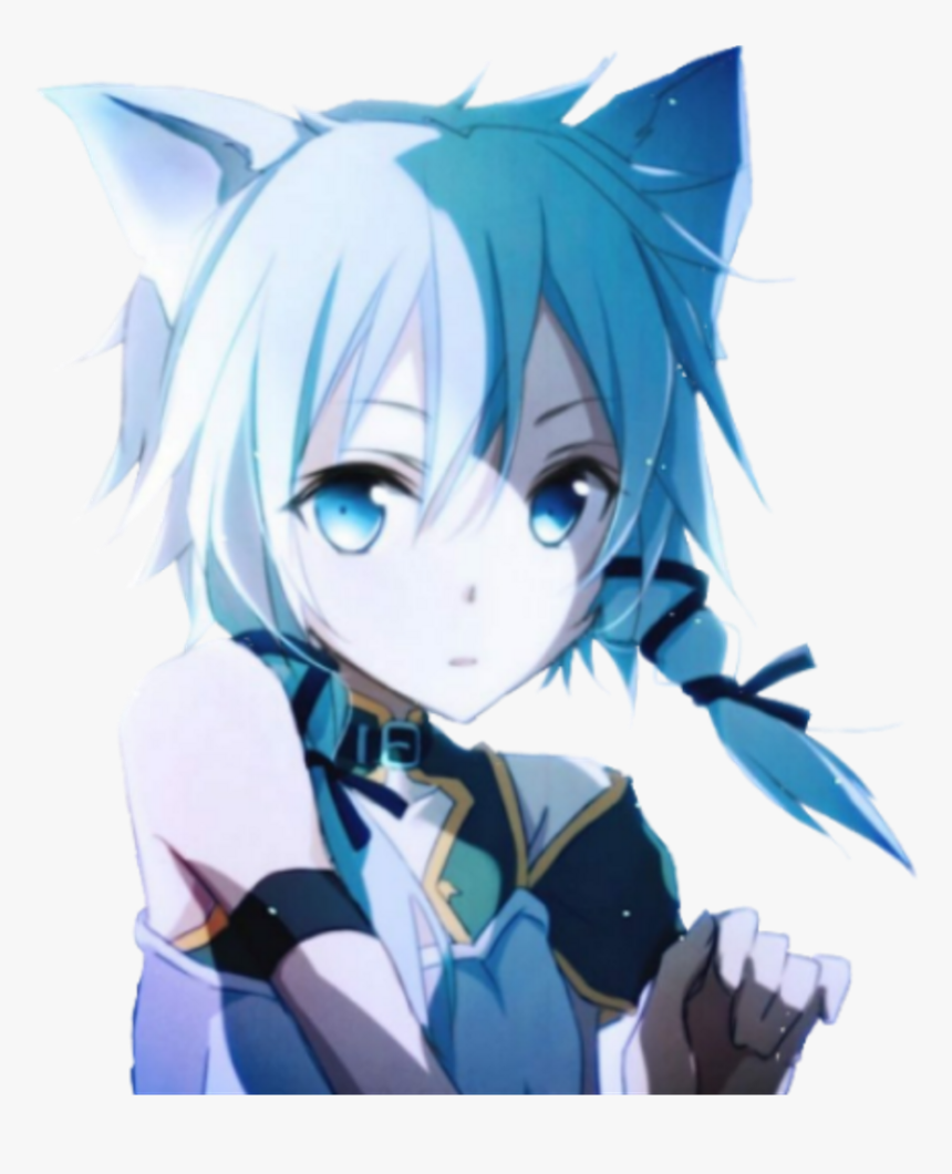Sword Art Online 2 Sinon Cat , Png Download - Аниме Девчонки, Transparent Png