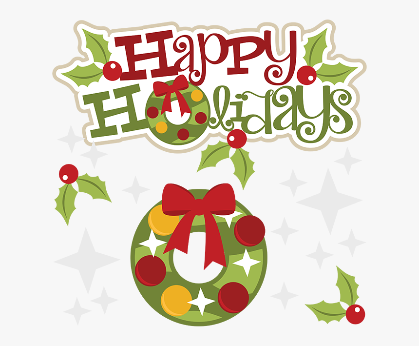 Holiday Potluck Clipart - Happy Holidays Clipart, HD Png Download