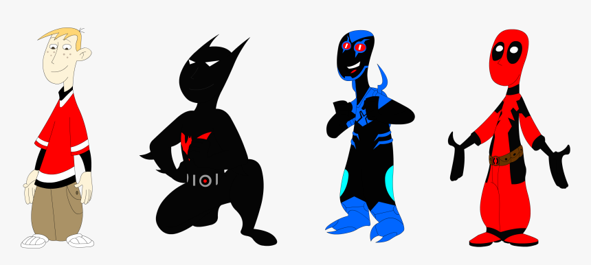 Will Friedle As Ron Stoppable, Batman Beyond, Blue - Ron Stoppable Batman Beyond, HD Png Download