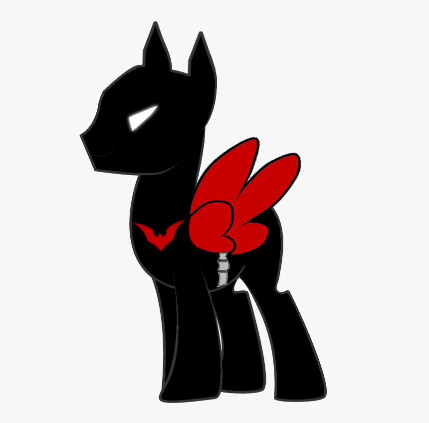 Batman Beyond Pony - Batman As A Pony, HD Png Download