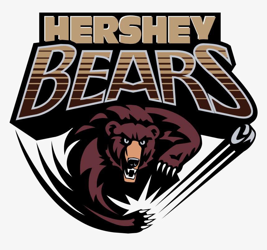 Hershey Bears Logo Png Transparent - Hershey Bears Old Logo, Png Download