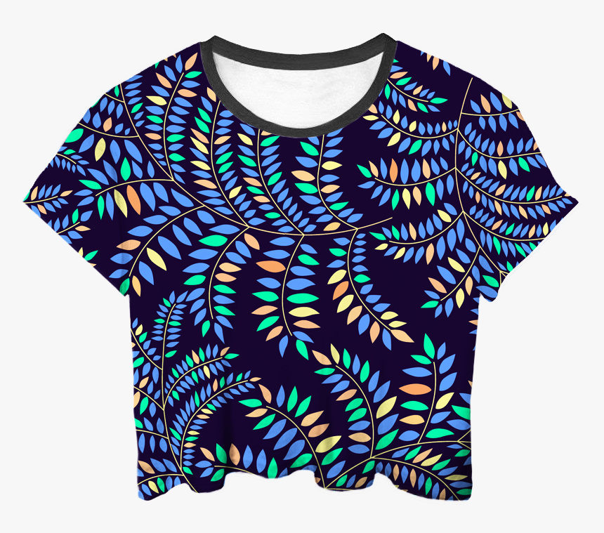 Dark Forest Crop Top - Blouse, HD Png Download