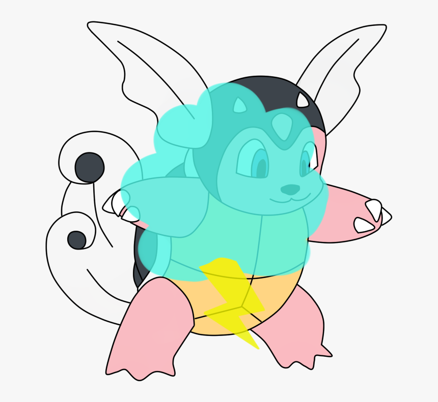 Miltank/wartortle - Cartoon - Cartoon, HD Png Download