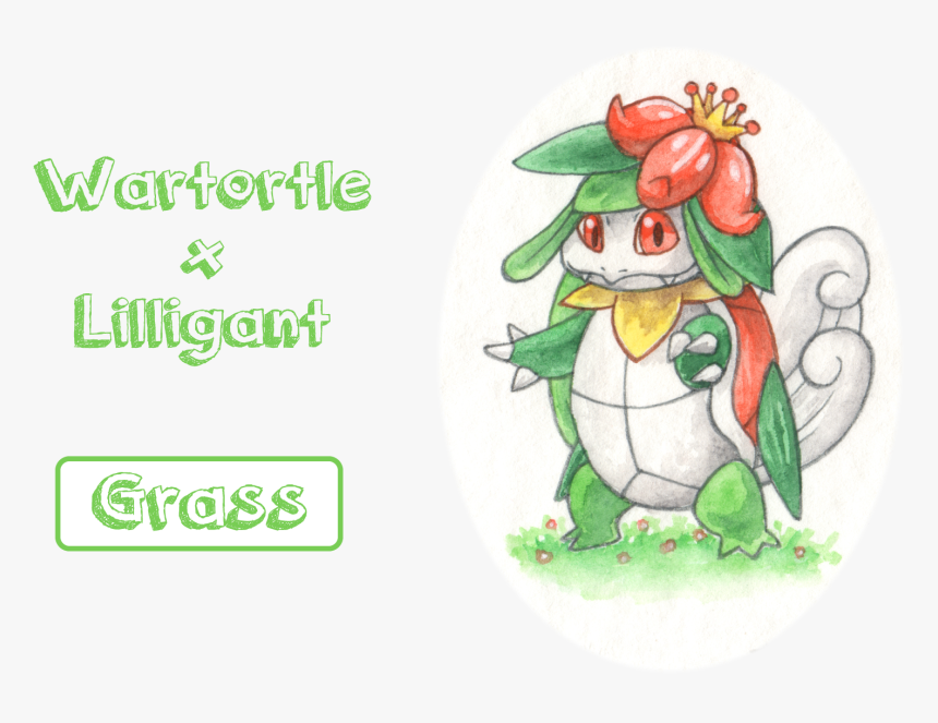 Wartortle X Lilligant - Happy Friday, HD Png Download