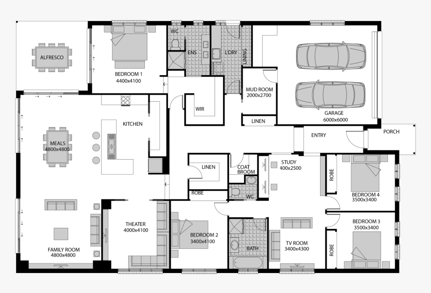 Floor Plan, HD Png Download