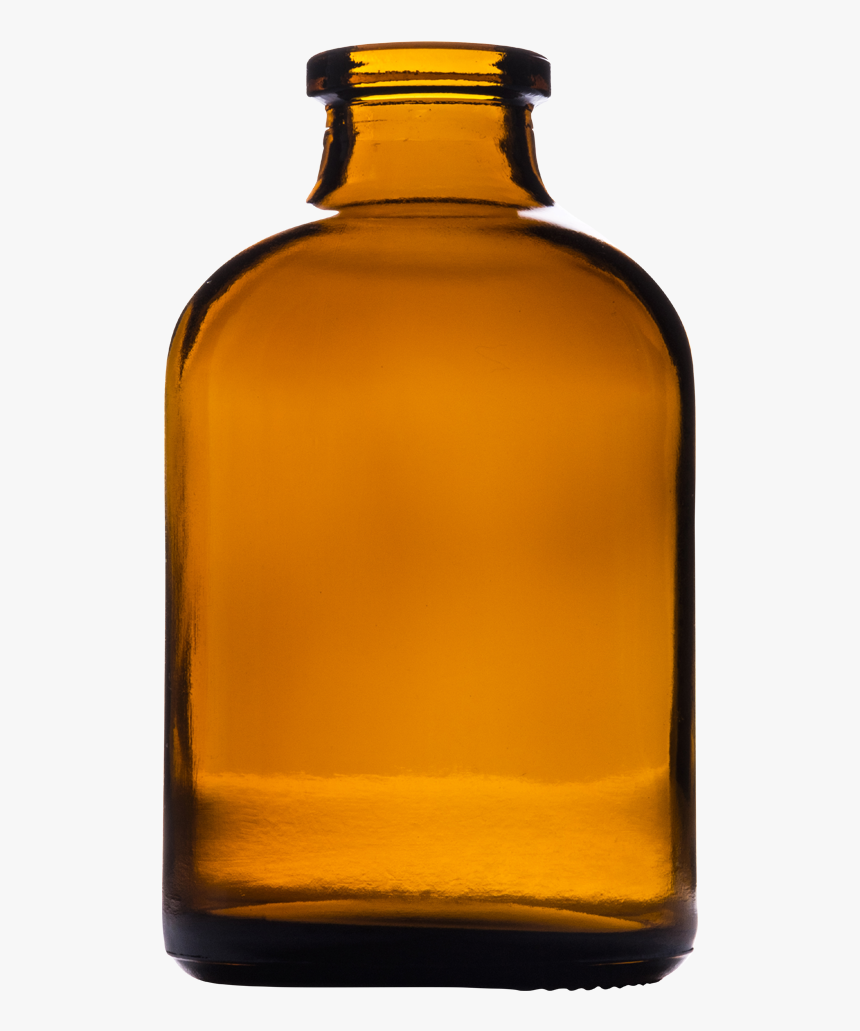 Transparent Vial Png - Glass Bottle, Png Download