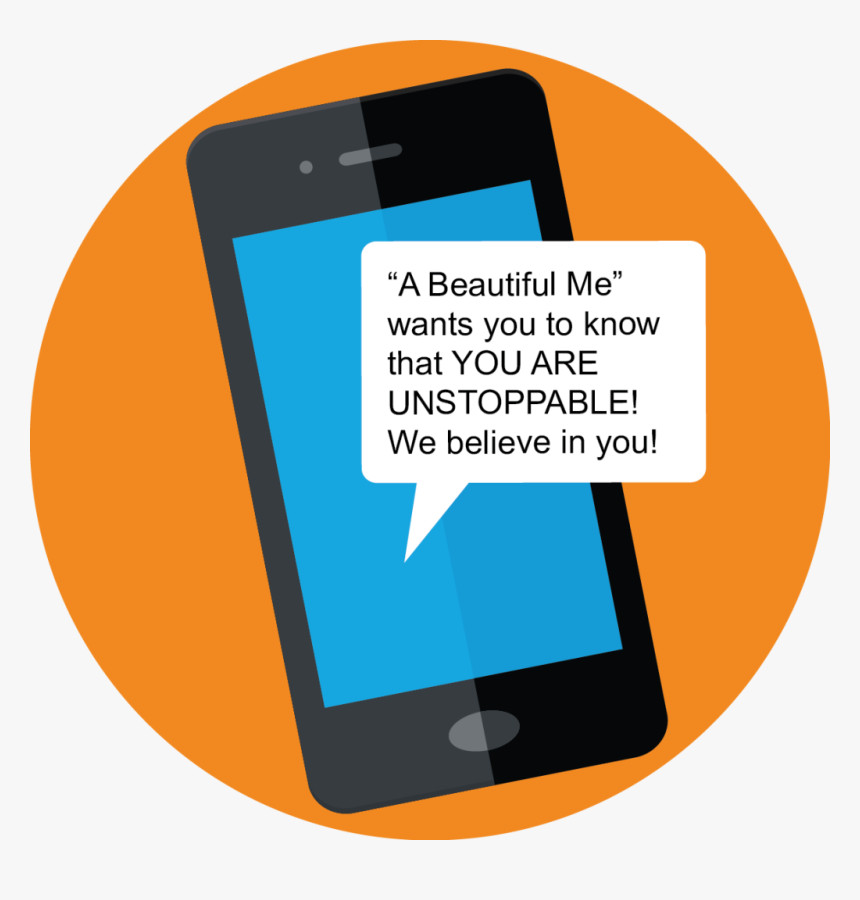 Positive Text Messages Background, HD Png Download