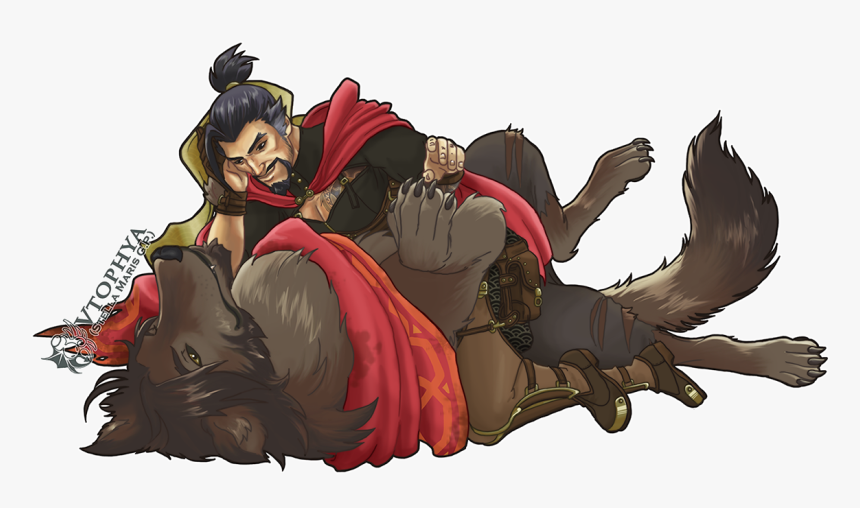 Day 2 Canon Divergence - Furry Overwatch Au, HD Png Download