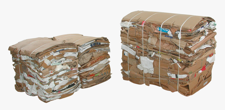 Small Bale Of Cardboard, HD Png Download