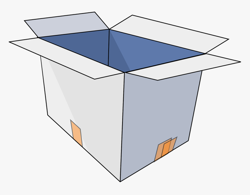 Empty Box Clipart, HD Png Download