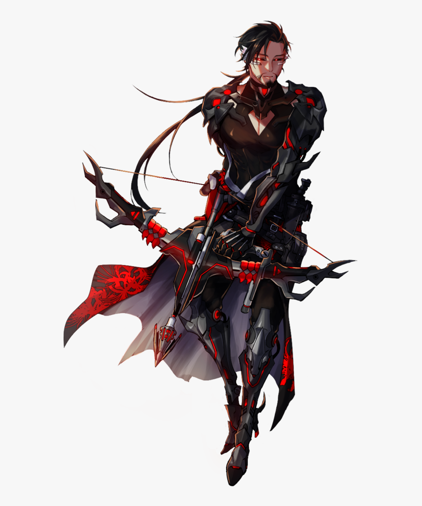Overwatch Blackwatch Hanzo, HD Png Download