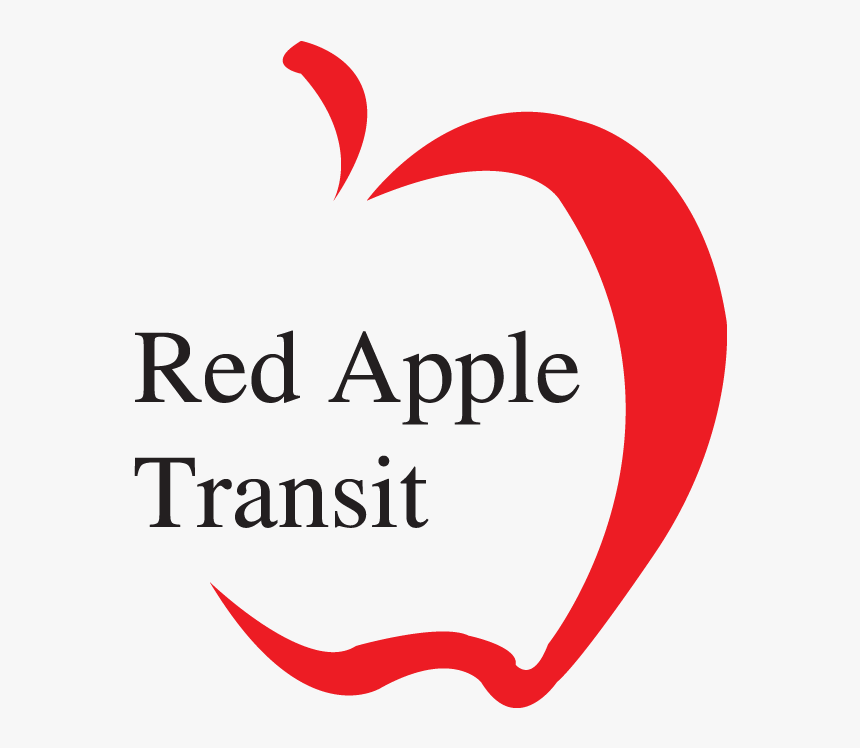 Rat Logo - Half Apple With Leaf Logo, HD Png Download
