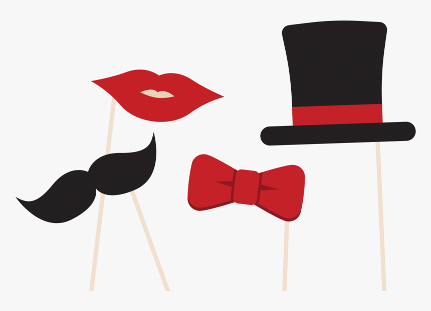 Red Bowtie Photobooth, HD Png Download