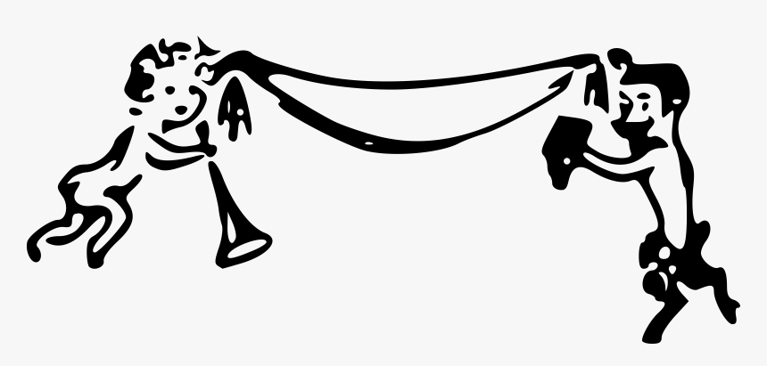 Cherubs Holding Small Blank Banner - Cherubs Holding A Sign, HD Png Download