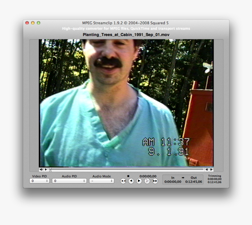 Mpeg Streamclip Window After Dragging Video File - Video, HD Png Download
