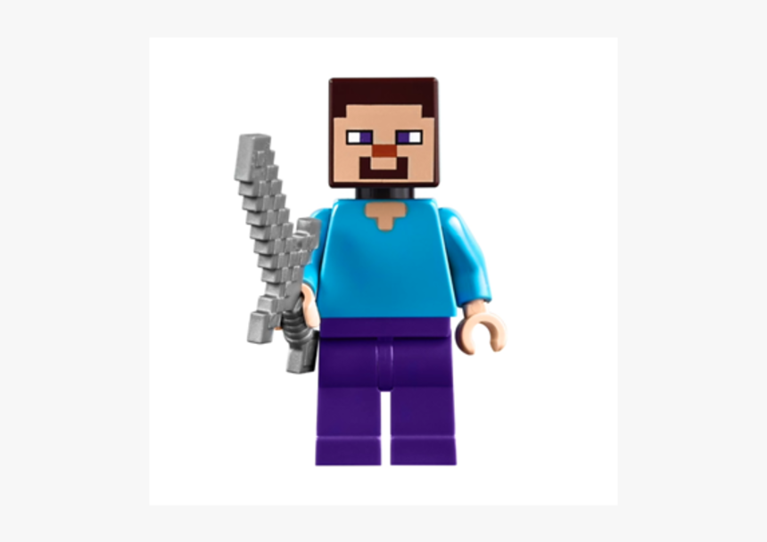 Minecraft Steve Png - Sword, Transparent Png