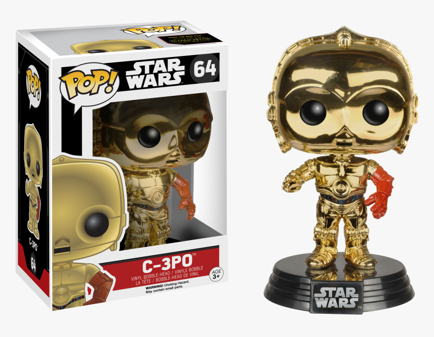 C 3po Funko Pop, HD Png Download