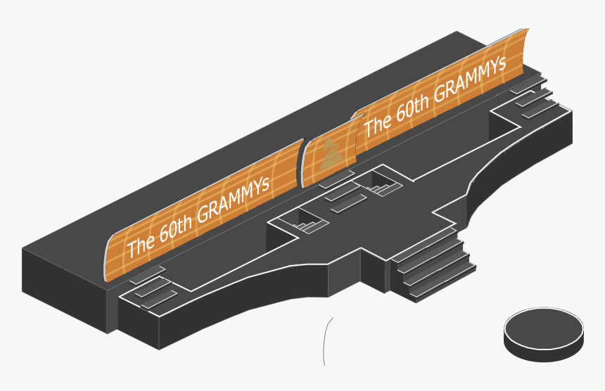 Grammys Stage Muestra - Gun Barrel, HD Png Download