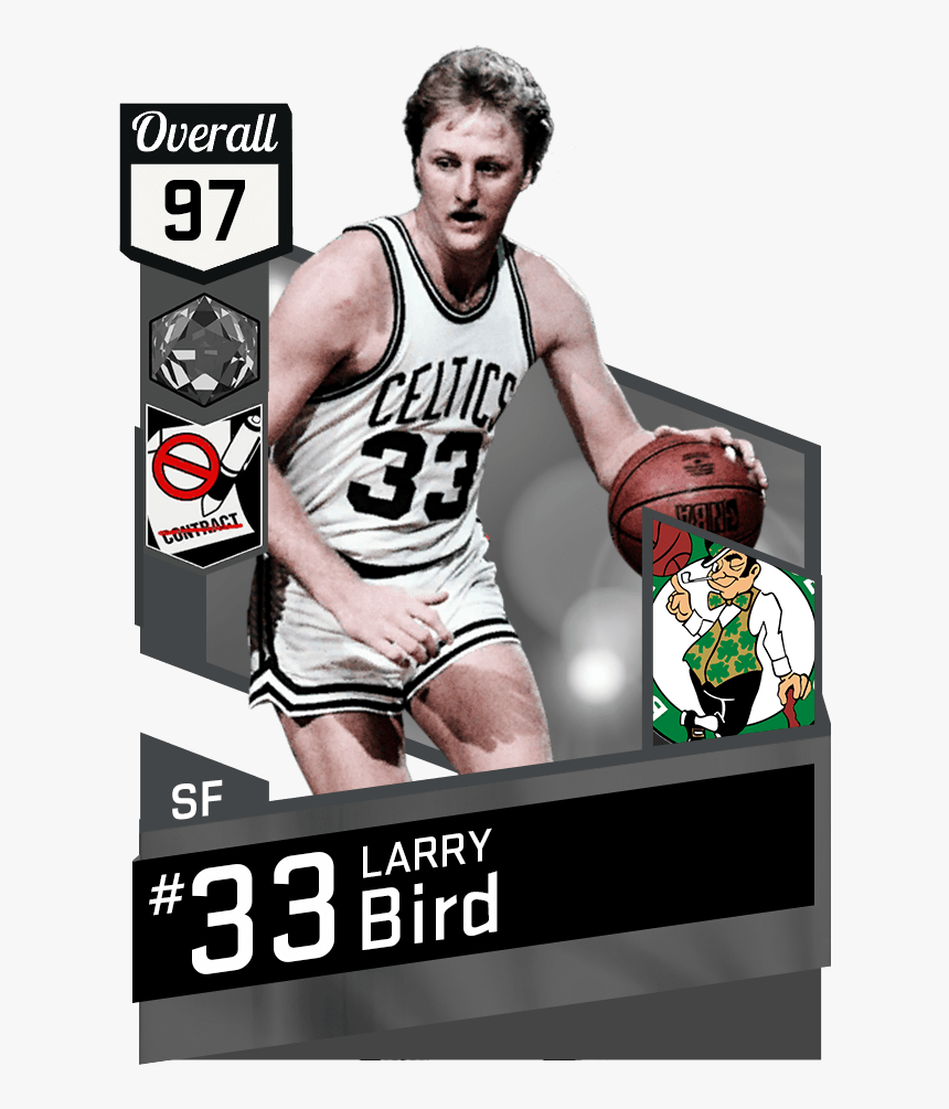 Nba 2k17 Larry Bird , Png Download - Nba 2k17 Larry Bird, Transparent Png