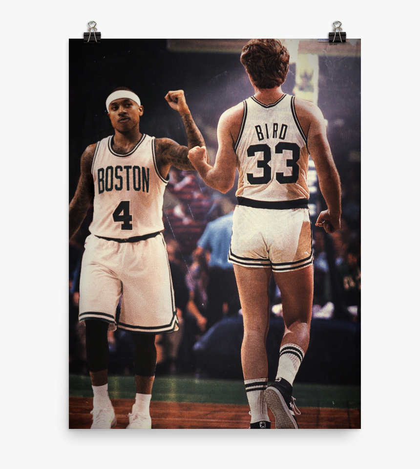 Legend In The Making Boston Poster - Celtics Uniforms History, HD Png Download