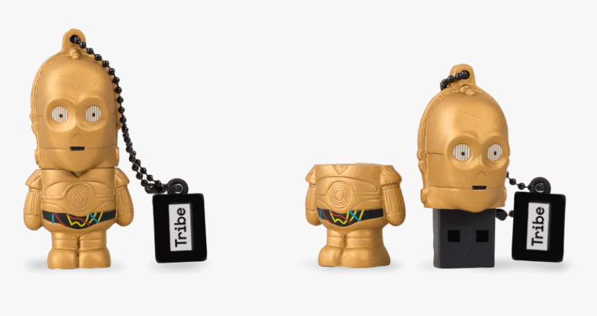C3po Star Wars Usb Flash Drive, HD Png Download
