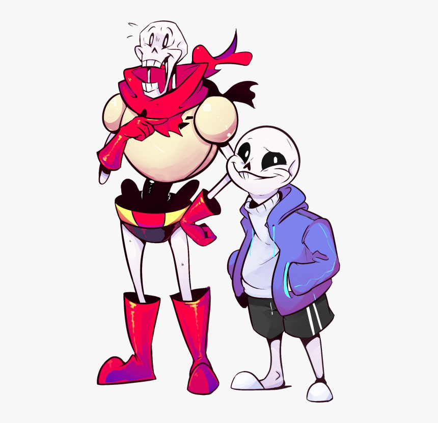 Papyrus Sans Undertale Lildoodles - Sans Undertale Wtf Transparent, HD Png Download