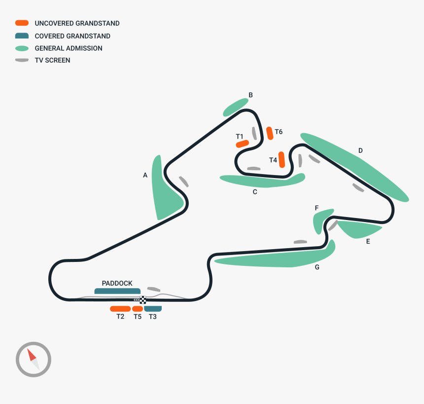 Brno Circuit F Grandstands, HD Png Download