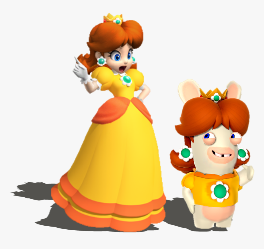 Mario Rabbids Kingdom Battle Daisy, HD Png Download