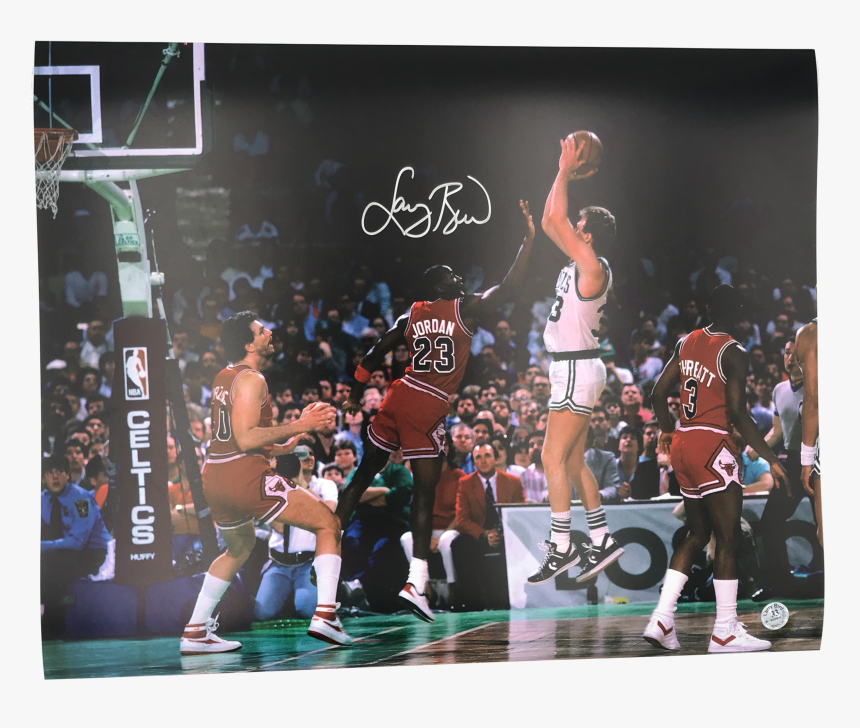 Larry Bird Vs Jordan, HD Png Download