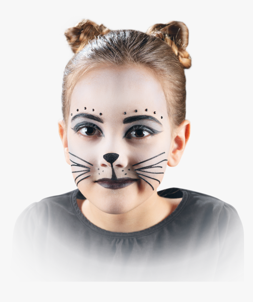 Cat Whiskers Make-up Set, , Large - Mask, HD Png Download
