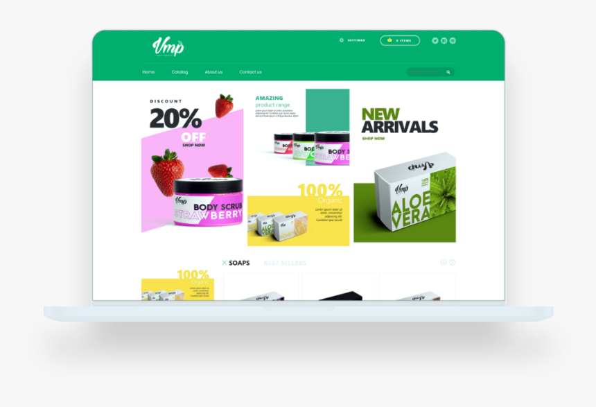 Transparent Vmp Png - Strawberry, Png Download