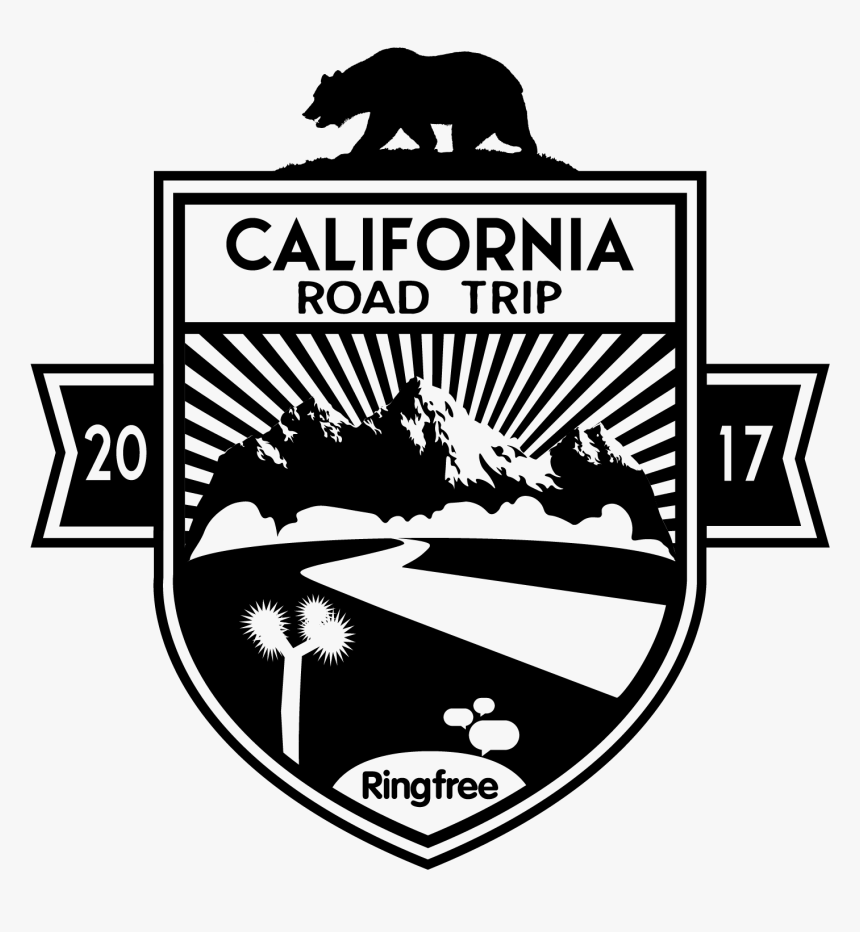 California Road Trip - California Road Trip Transparent, HD Png Download