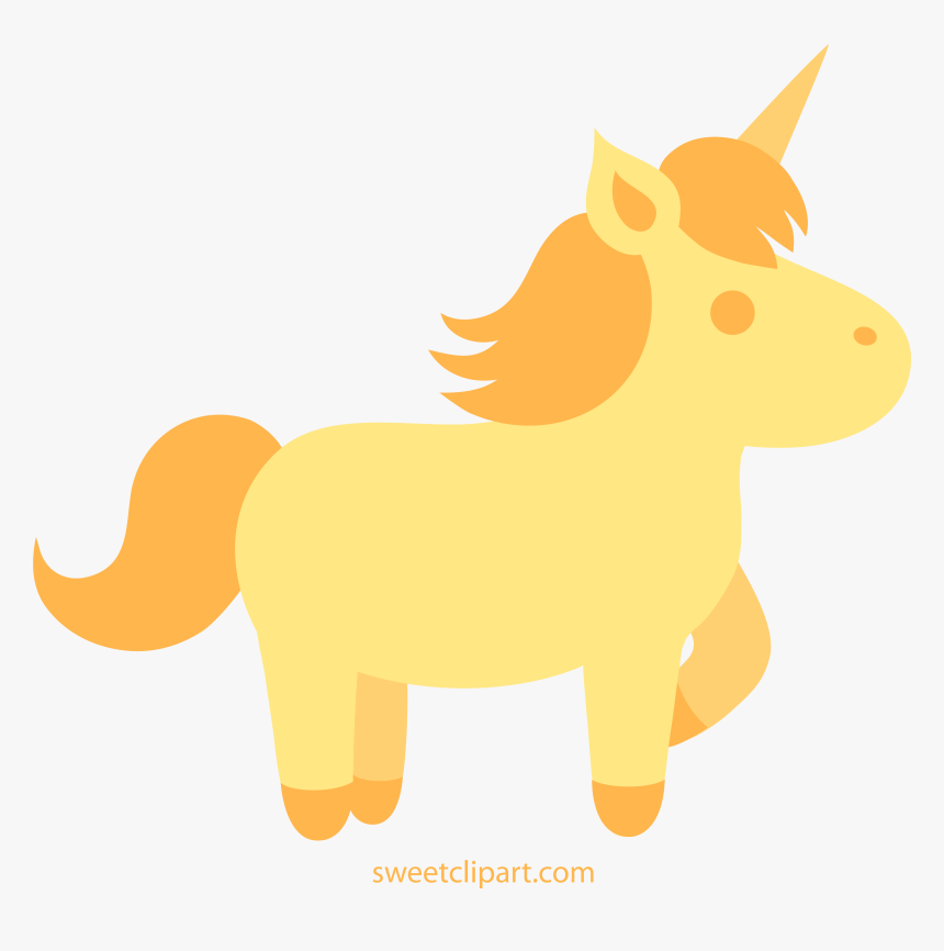 Golden Unicorn Clip Art - Golden Unicorns, HD Png Download