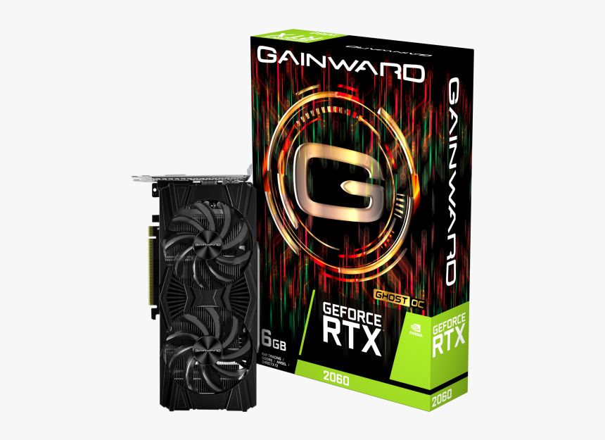 Gainward Geforce Rtx 2060 Ghost Oc, HD Png Download