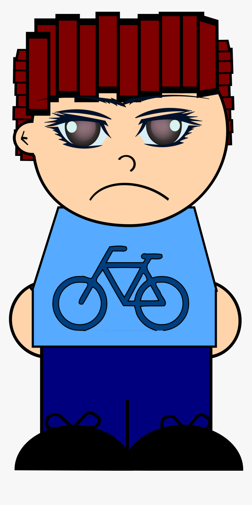 Cartoon Big Image Png - Sad Boy Transparent Sad, Png Download
