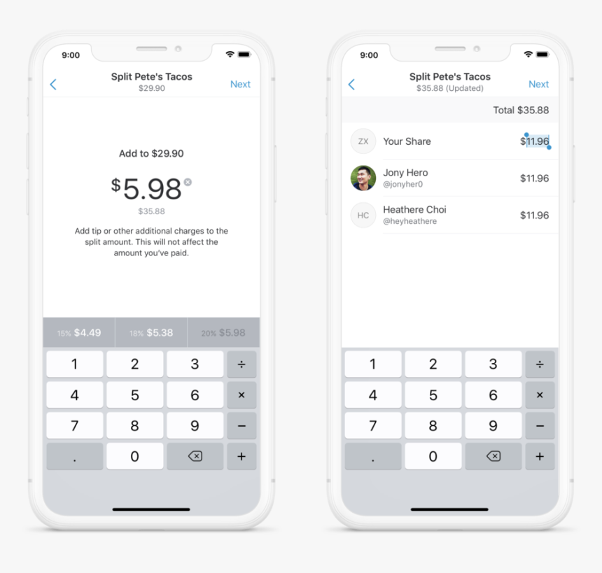 Tip Feature - Venmo App, HD Png Download