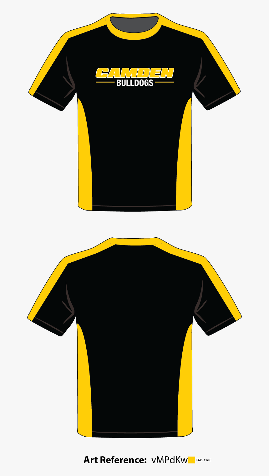 Camden Bulldogs Short Sleeve Hybrid Performance Shirt - Active Shirt, HD Png Download
