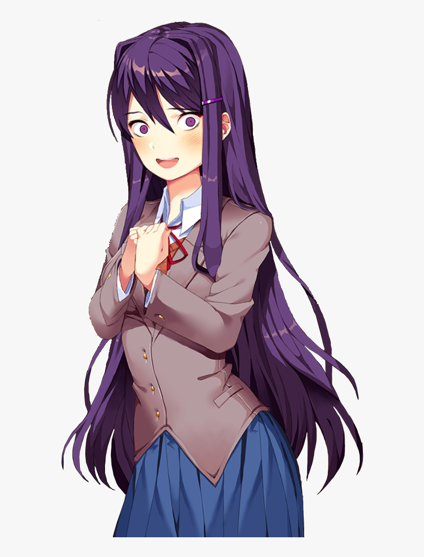 Doki Doki Literature Club Wiki Doki Doki Literature Club Yuri Shy Hd Png Download Transparent Png Image Pngitem