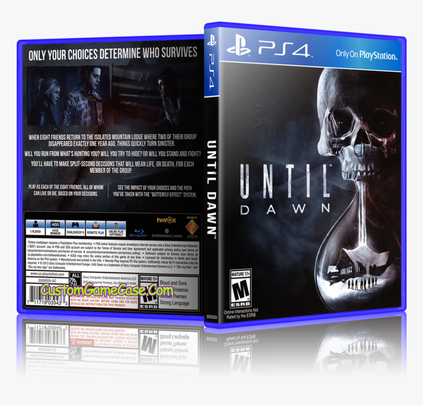 Sony Playstation 4 Ps4 - Until Dawn Hits Playstation 4, HD Png Download