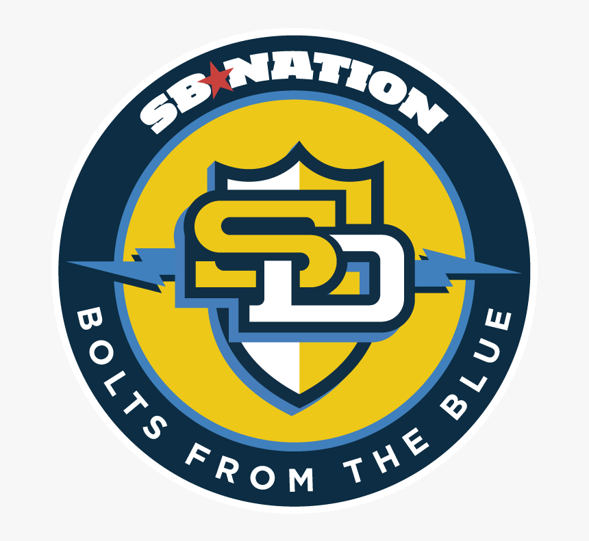 San Diego Chargers Blog Bolts From The Blue - Nba Sb Nation Logo, HD Png Download