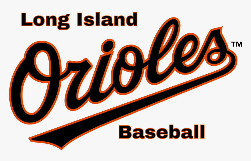 Long Island Orioles Baseball Logo - Calligraphy, HD Png Download