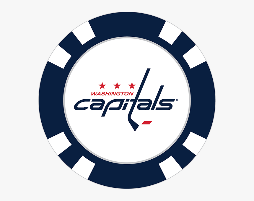Washington Capitals Poker Chip Ball Marker - Transparent Cleveland Indians Logo, HD Png Download