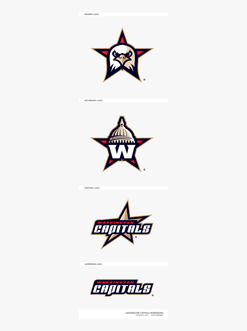 Washington Capitals Logosheet - Emblem, HD Png Download