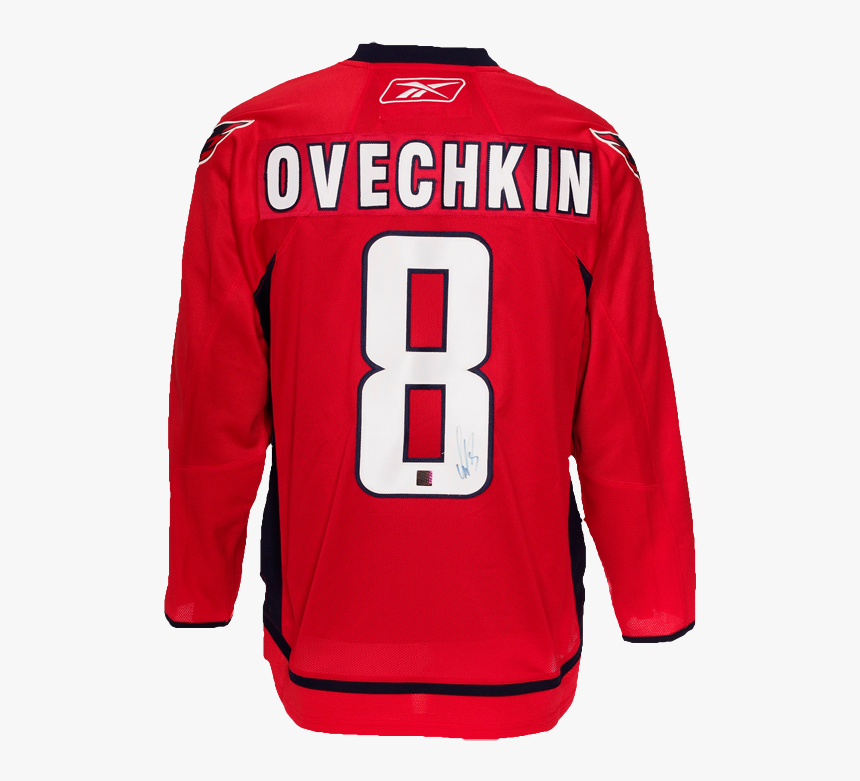 Alexander Ovechkin Signed Washington Capitals Reebok - Washington Capitals Ovechkin Jersey, HD Png Download